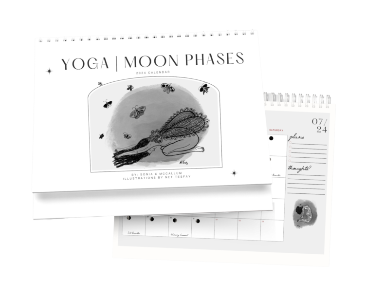 2024 Moon Phase Yoga Calendar